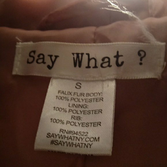 Say what jacket - Picture 2 of 4
